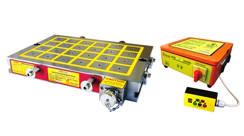 Bàn từ nam châm điện cùng thiết bị điều khiển