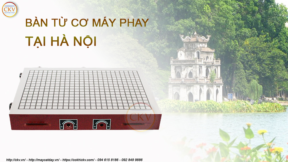 Bàn từ cơ cho máy phay CNC chính hãng tại Hà Nội