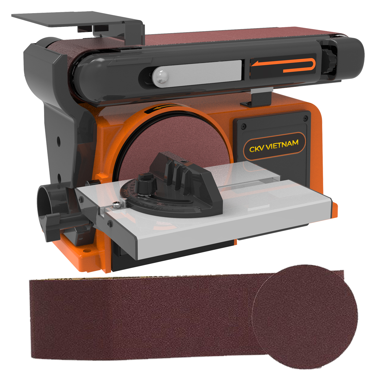 Máy mài đai để bàn nhập khẩu giá tốt