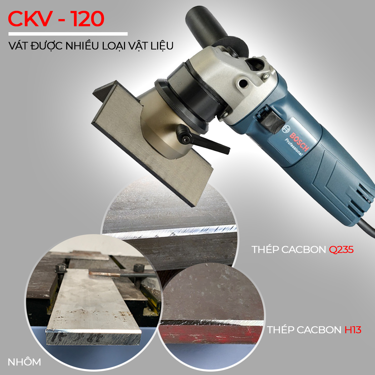 Máy vát mép điện cầm tay Bosch C0.1-C4.0 CKV-120 2