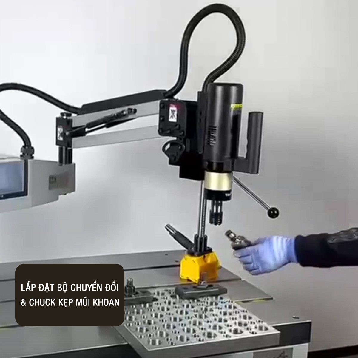 Hình ảnh thực tế sản phẩm Bộ gá khoan CKV-16/CKV-24 2