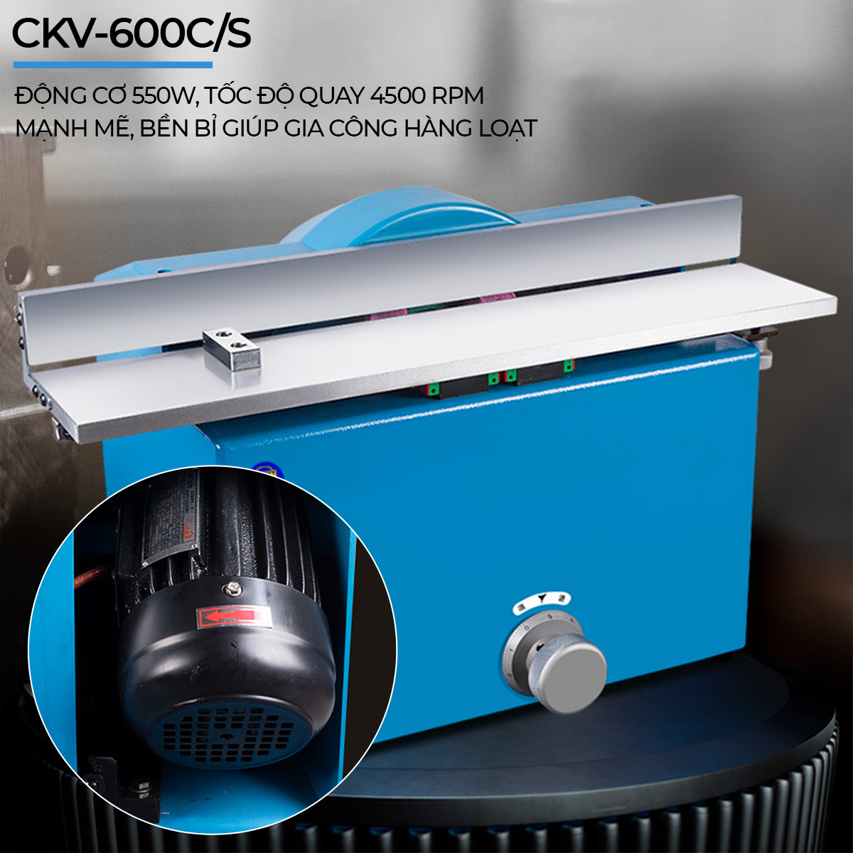 Máy vát mép để bàn C0.1-C4.0 CKV-600S