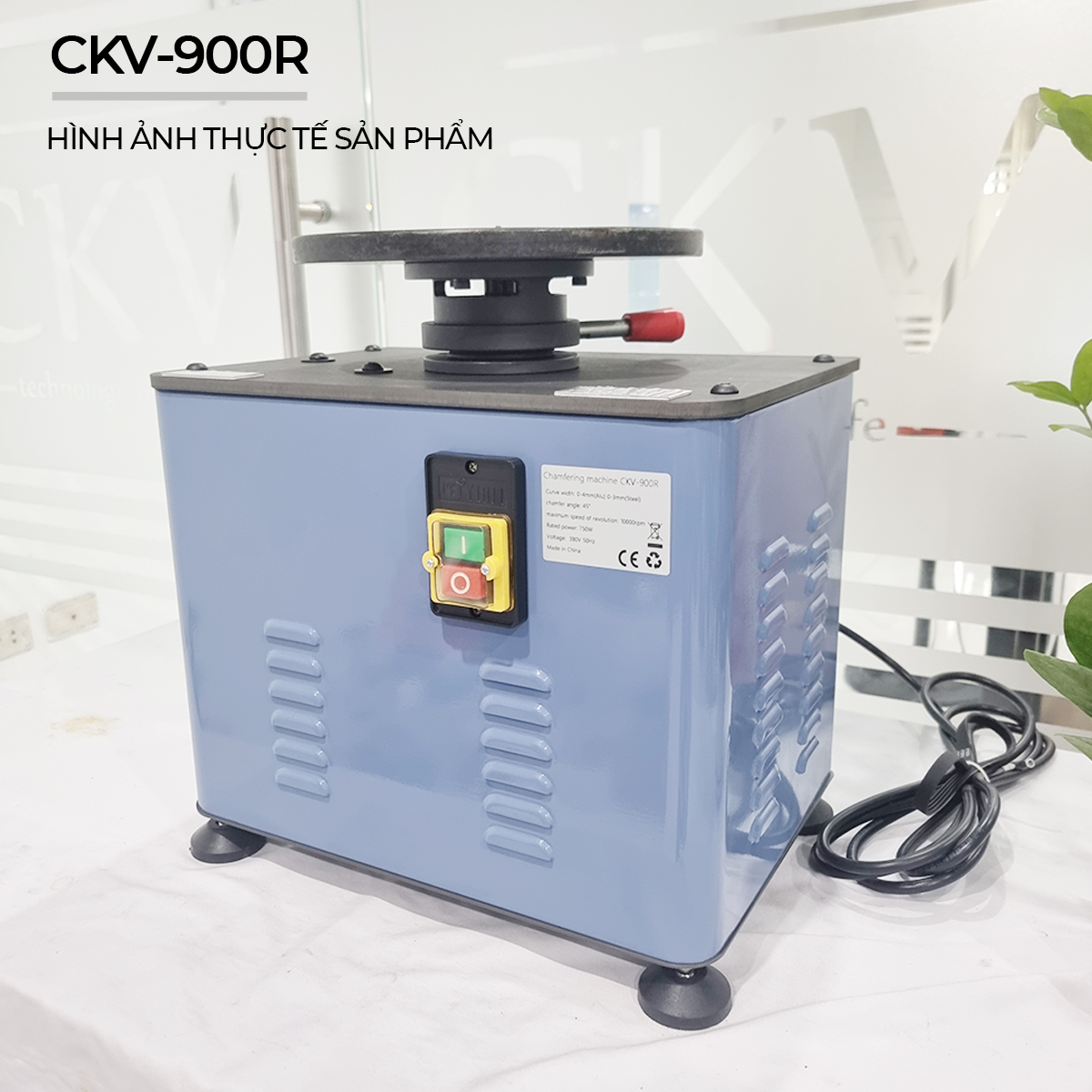 máy vát mép để bàn CKV-900R