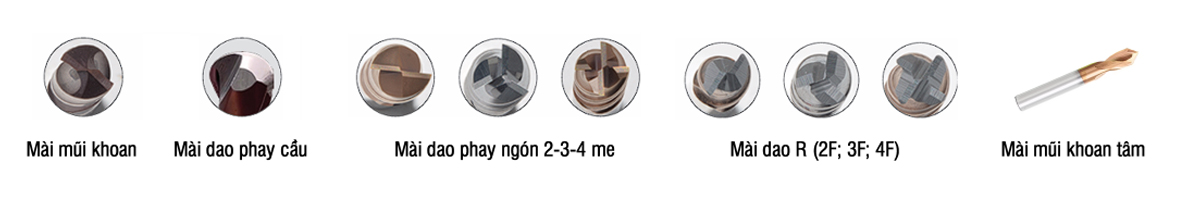 Các option tùy chọn của máy mài dao đa năng CKV-E20