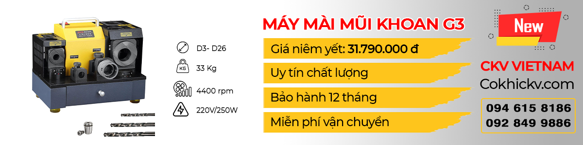 Máy mài mũi khoan CKV - G3