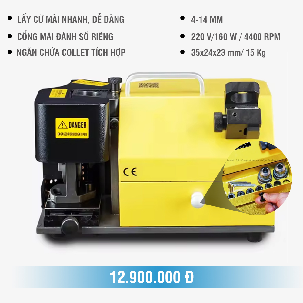 Máy mài dao phay ngón CKV-H3 / Chính xác, bền bỉ