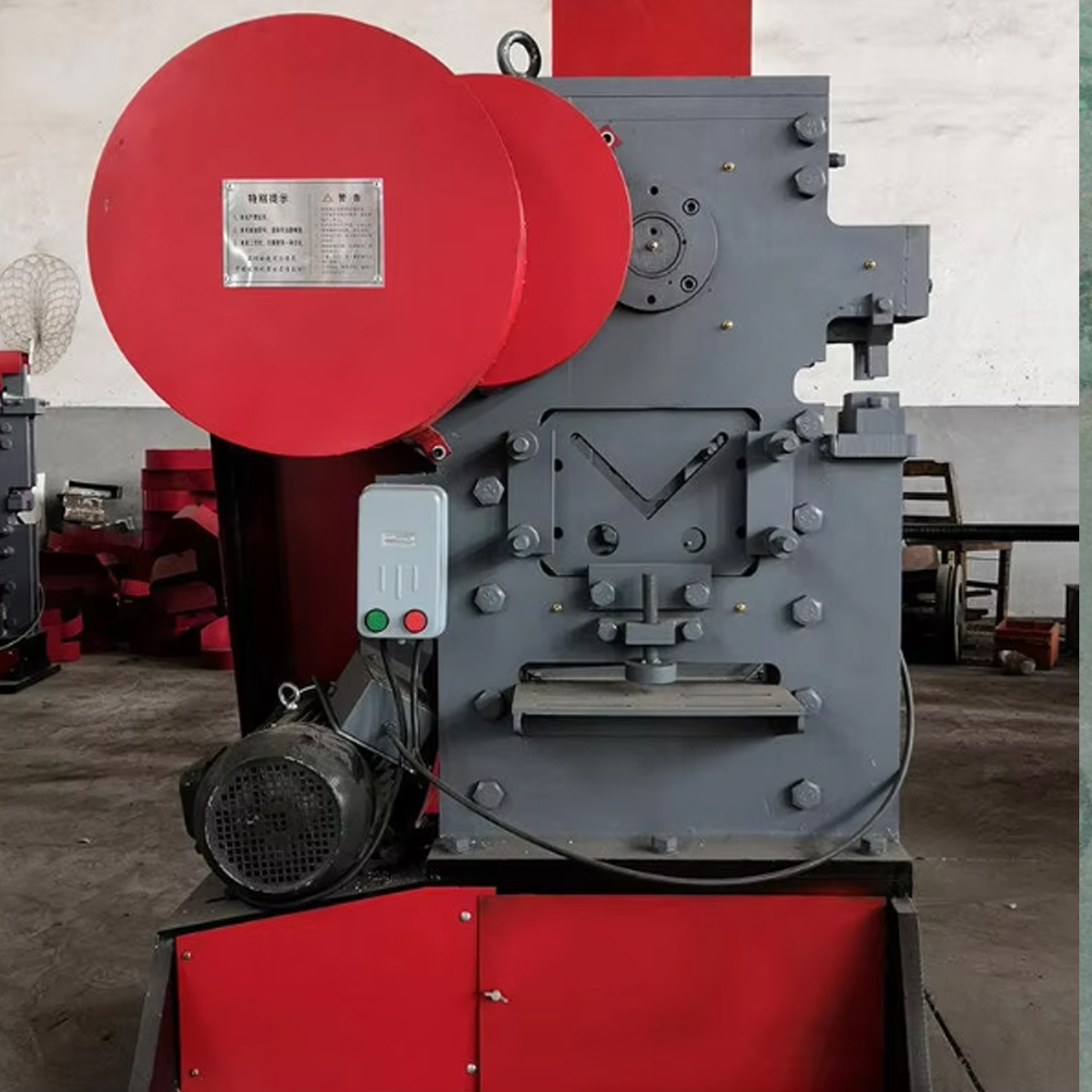 Máy đột, cắt & chấn thép đa năng CKV-J12 3