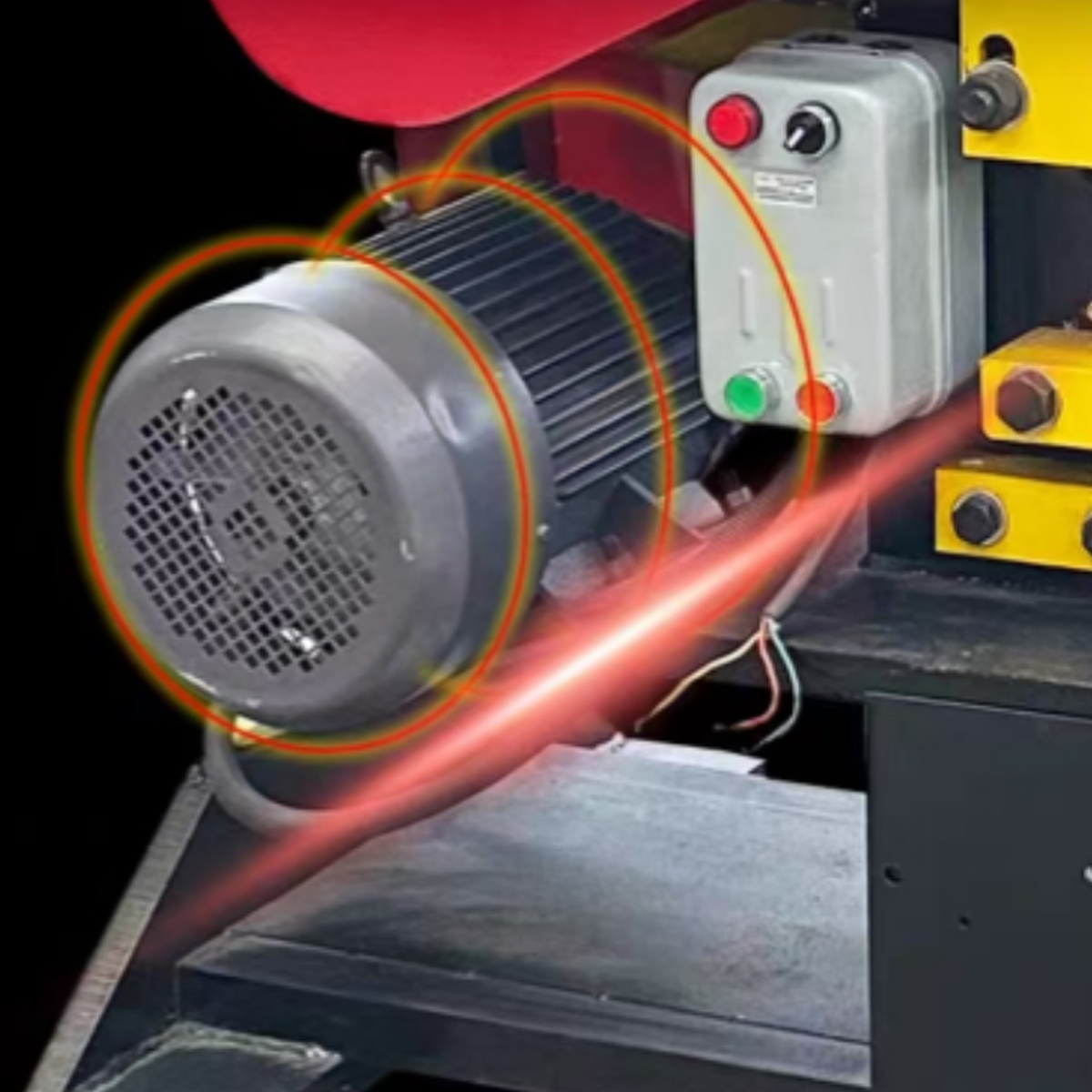 Động cơ đồng với hiệu suất cao, tản nhiệt tốt