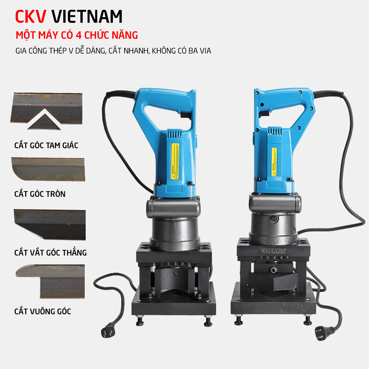 CKV-JC60B cho phép cắt theo nhiều biên dạng