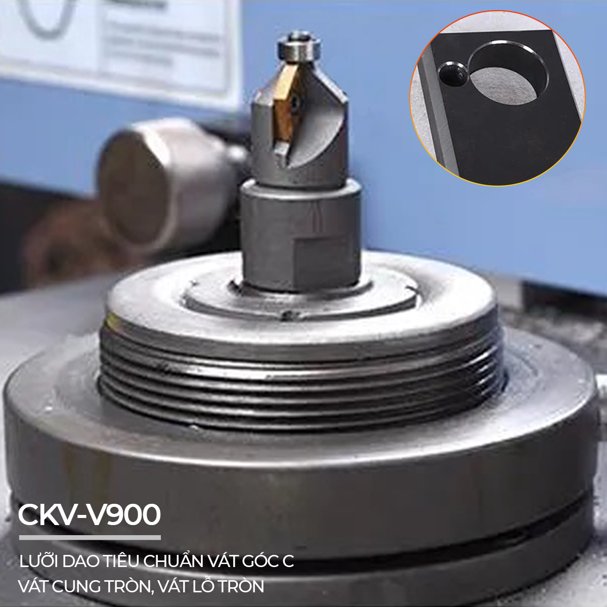 Dao vát mép tiêu chuẩn của CKV-V900