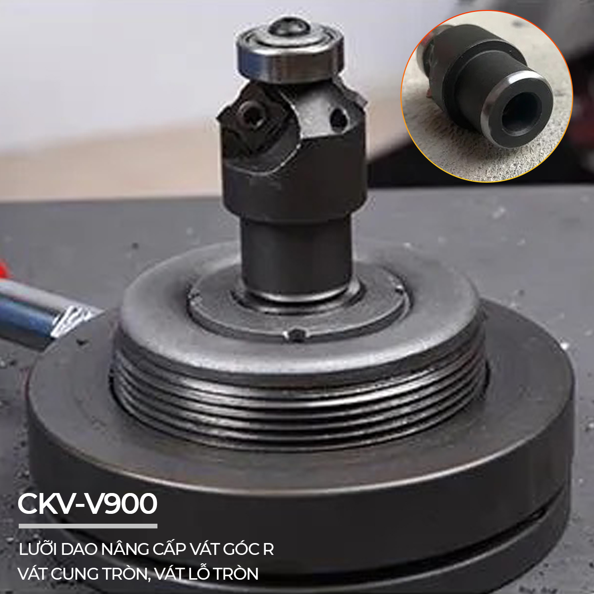 Dao vát mép nâng cấp của CKV-V900