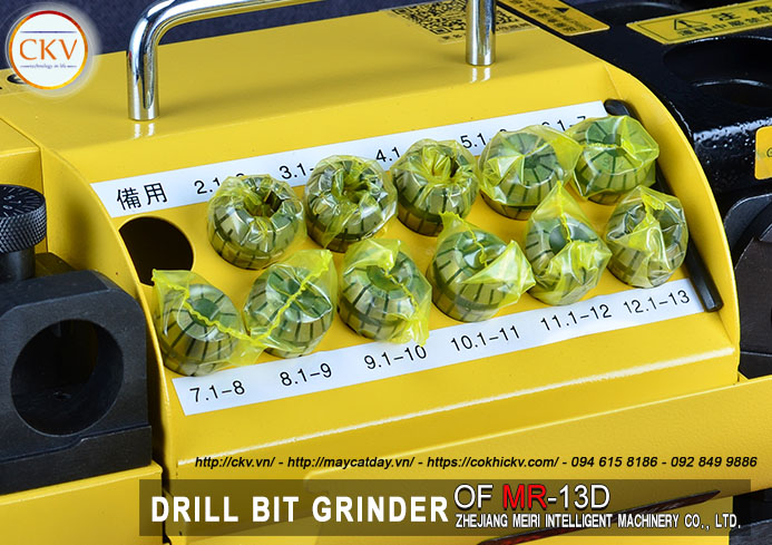 Bộ collet Máy mài mũi khoan MRCM MR-13D