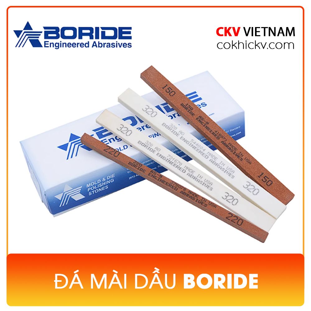 Thanh đá mài dầu Boride