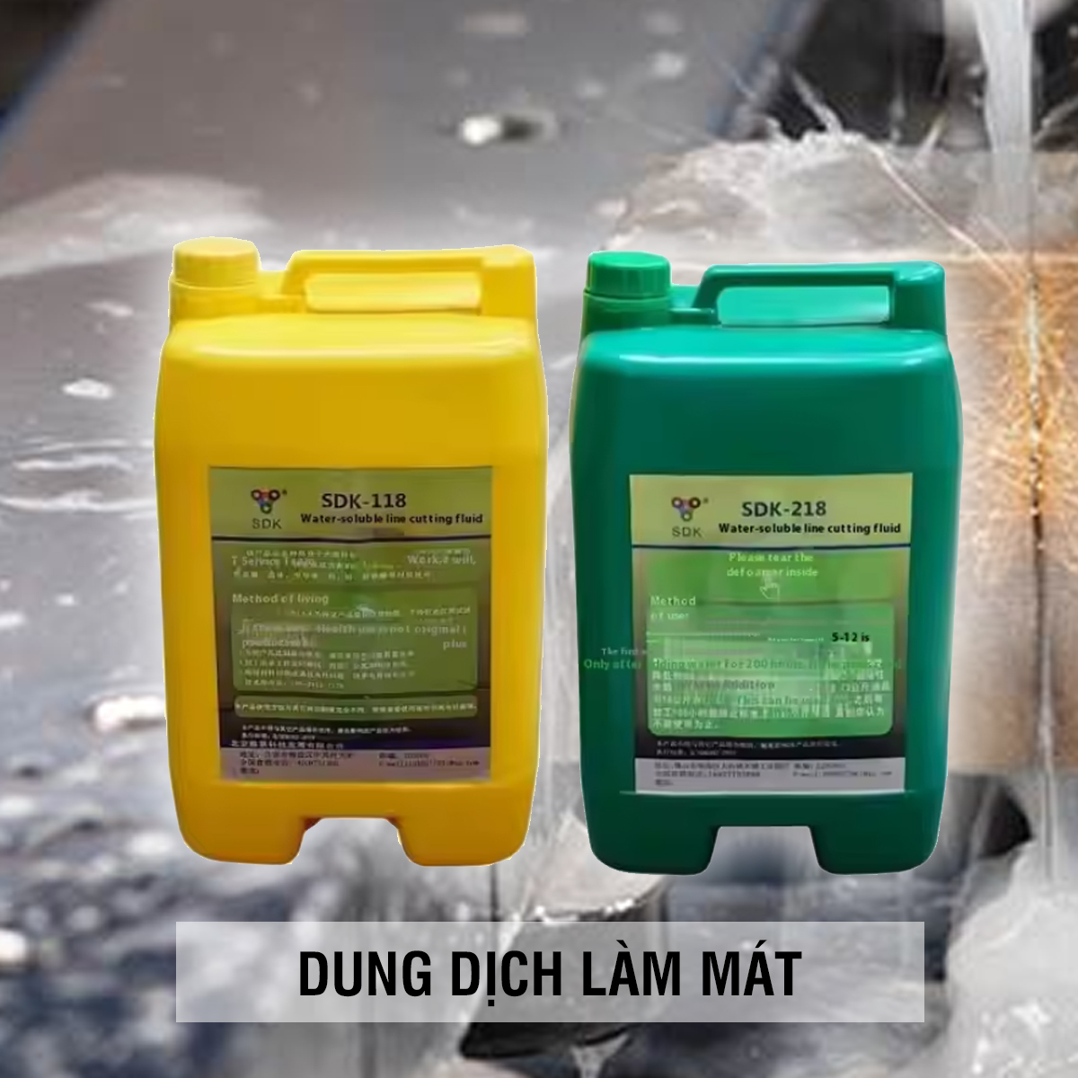 Dung dịch làm mát sử dụng cho máy cắt dây Molipden