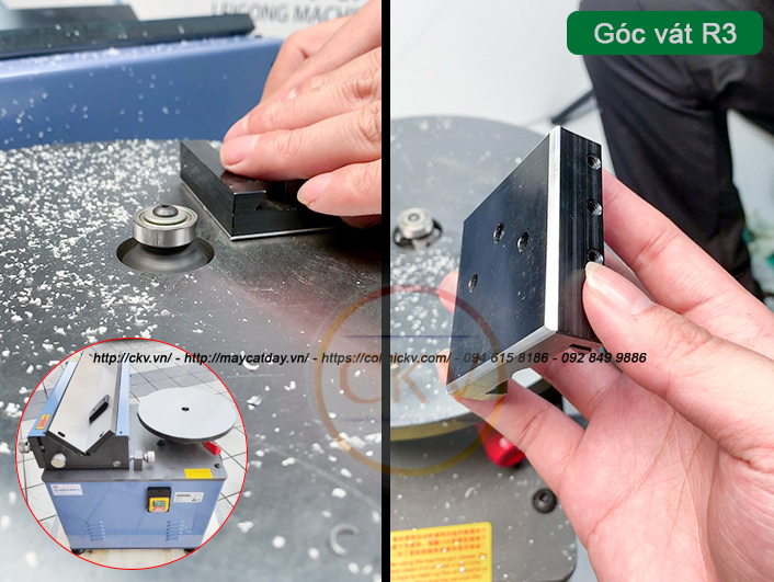 Chíp vát R của máy vát mép đa năng để bàn CKV - 900D