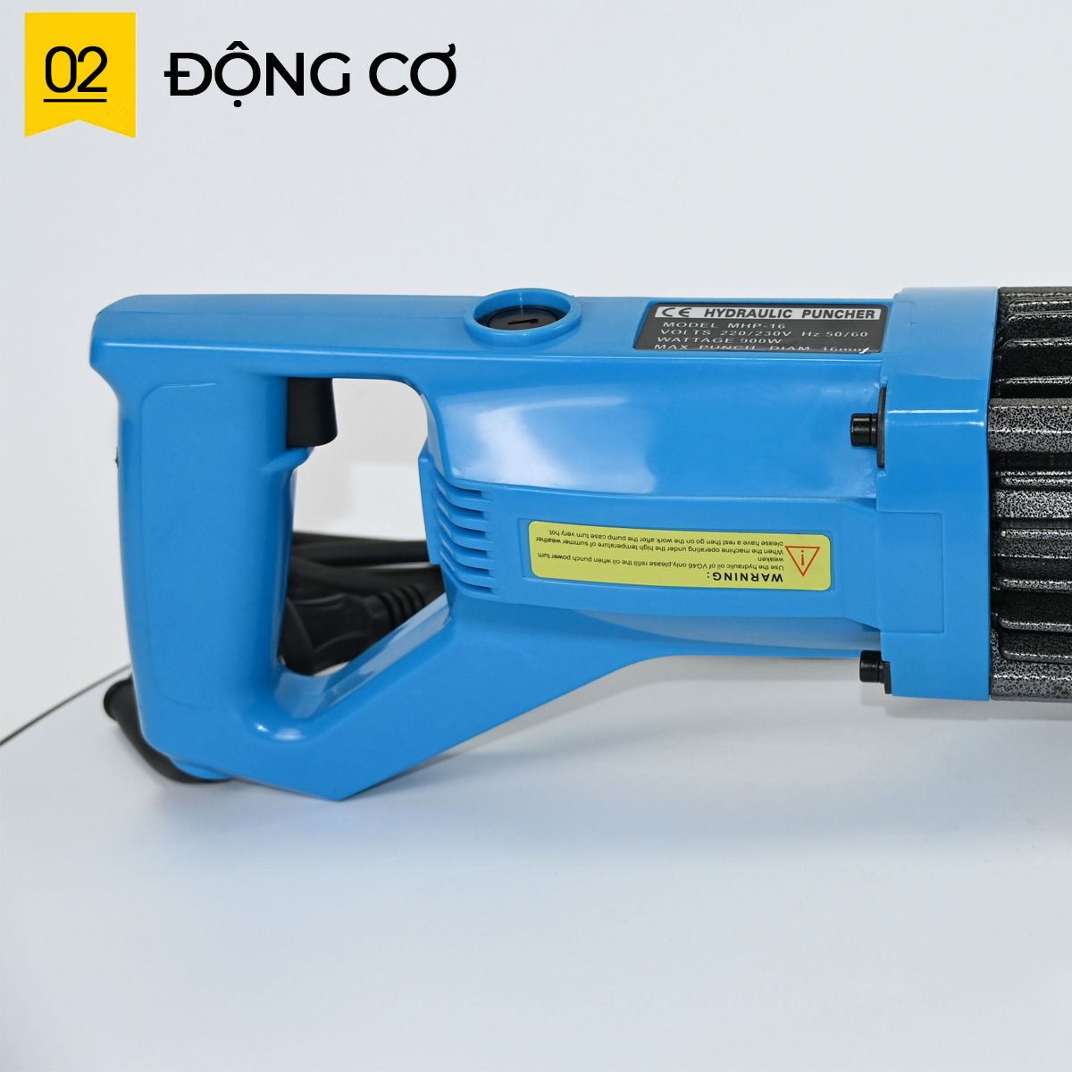 Máy cắt sắt thủy lực cầm tay CKV-JC16 D4-D16 2