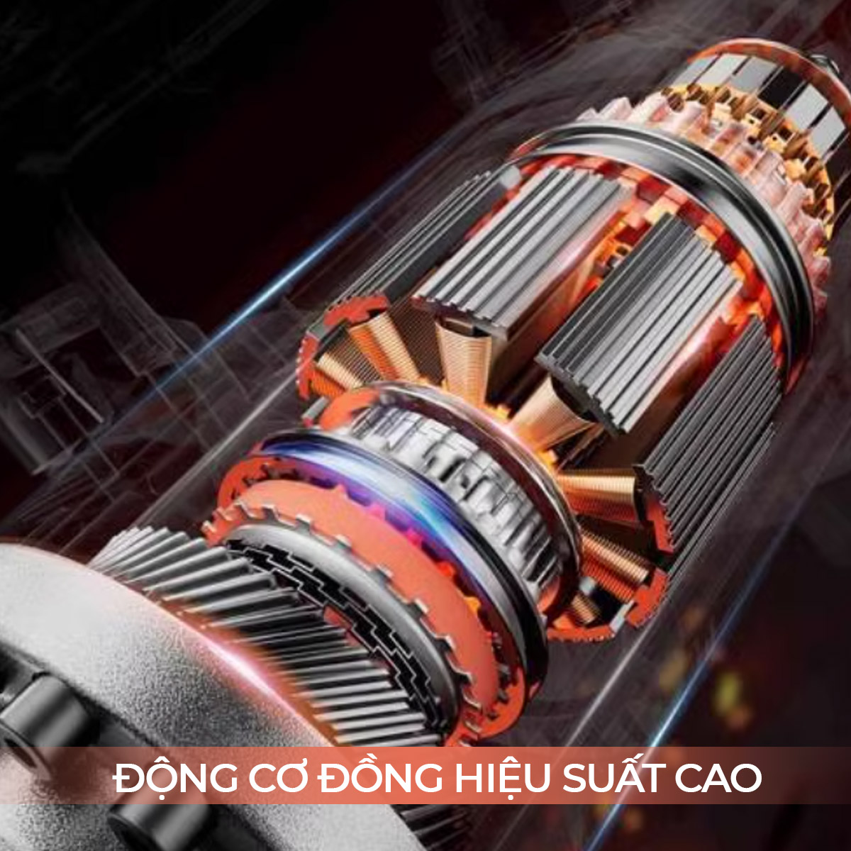 Động cơ đồng hiệu suất cao của JD10