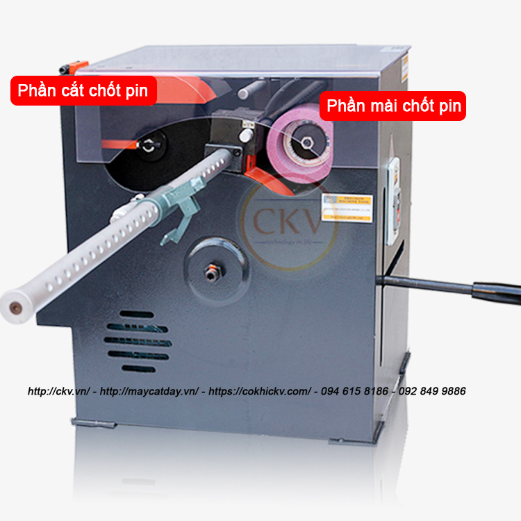 Máy cắt chốt pin đa năng GD-600G có thể mài chốt