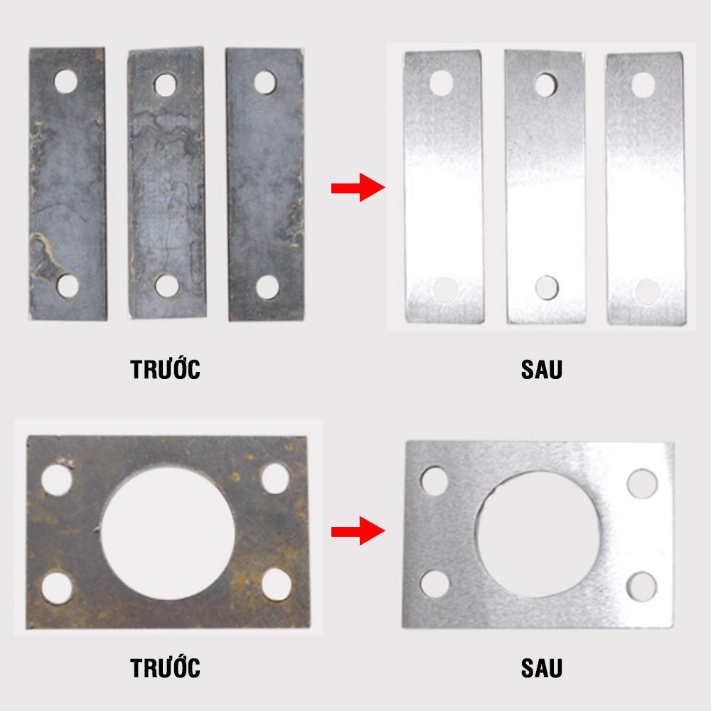 Vật tư trước & sau khi mài/đánh bóng từ CKV-915D