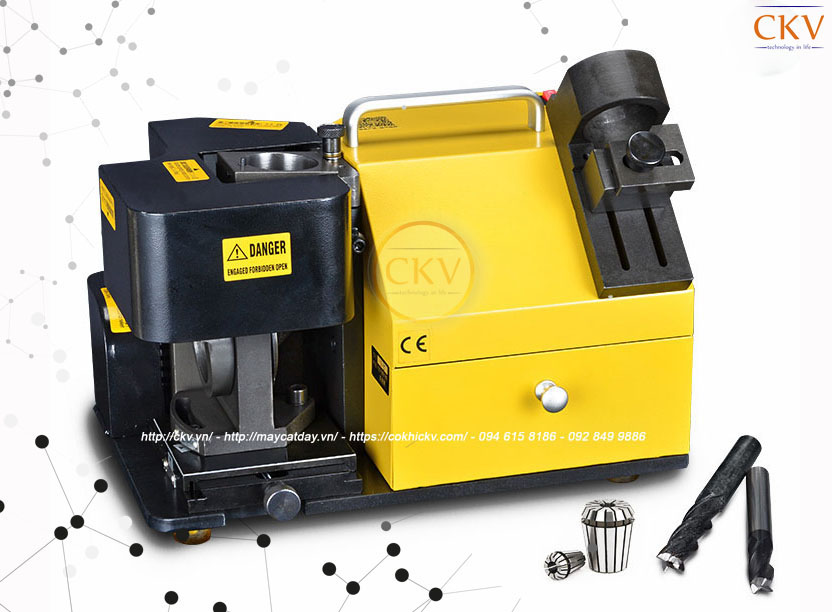 Máy mài dao phay ngón CNC giá rẻ CKV-H5 cỡ mài 30mm hiện đại