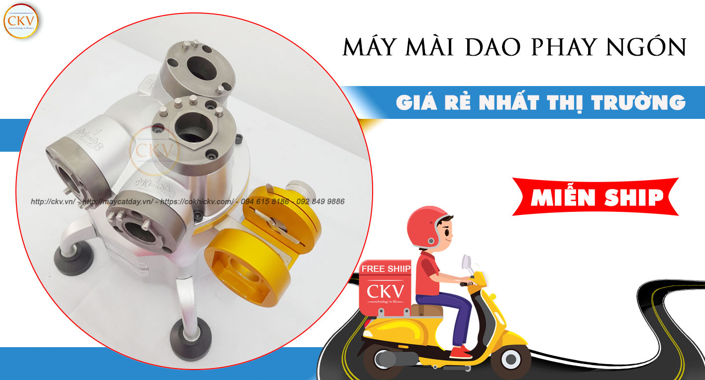 Máy mài dao phay ngón CNC giá rẻ bảo hành 12 tháng uy tín