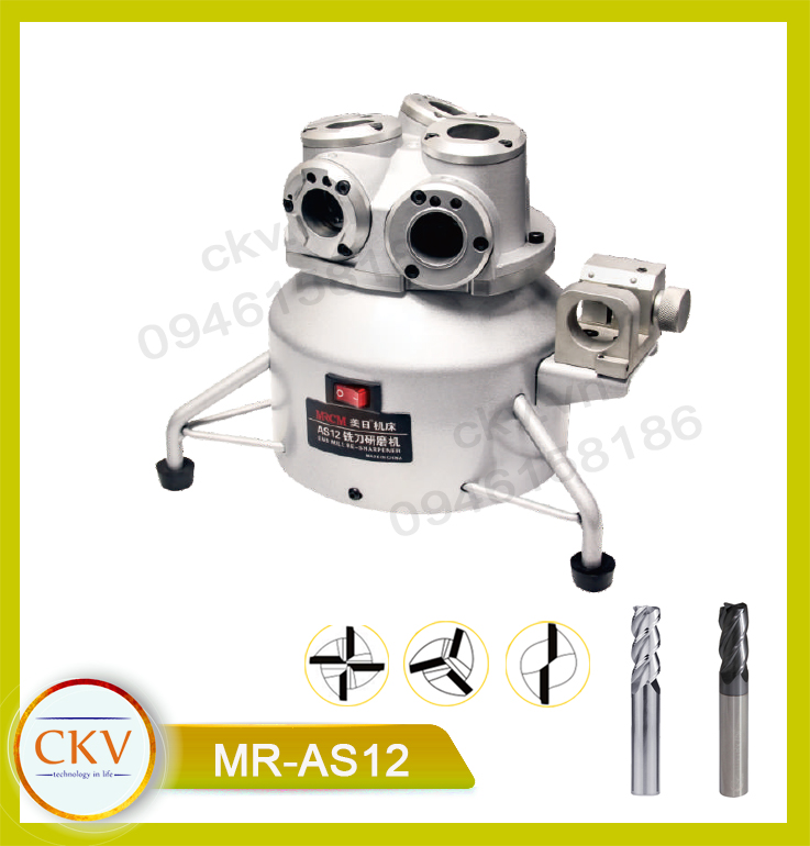 Máy mài dao phay ngón MR-AS12 bảo hành chính hãng