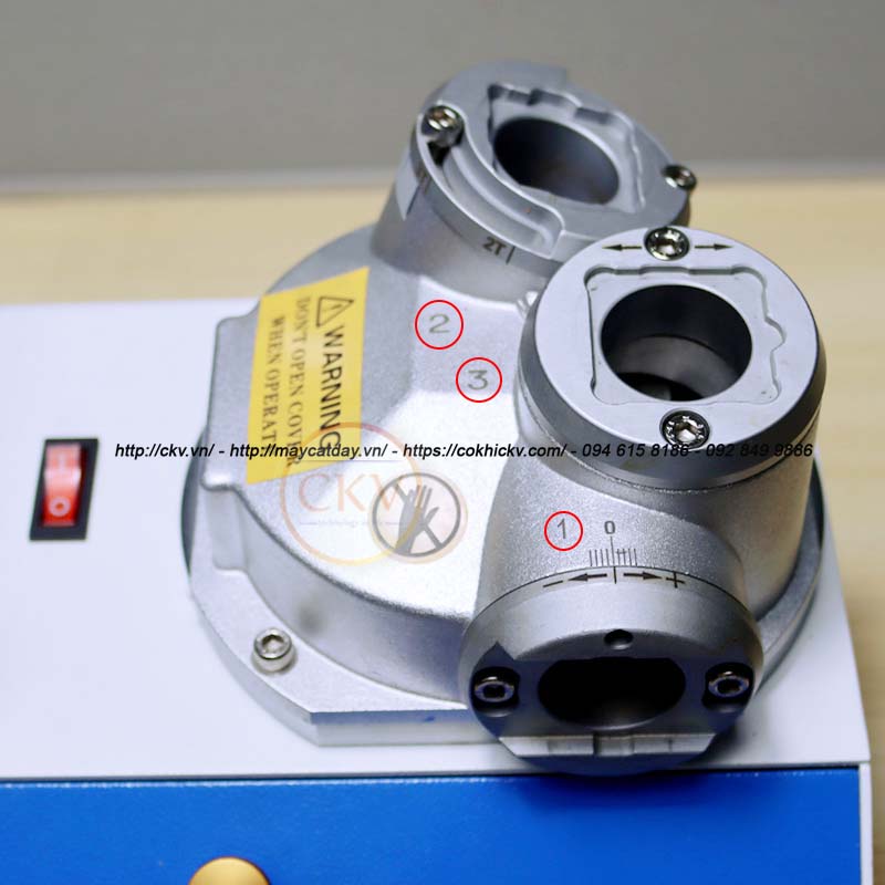 Máy mài dao phay ngón 3 cổng mài tự động GD-313B