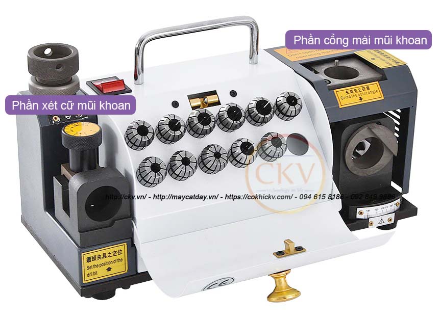 Máy mài mũi khoan 3-13mm GD-13 chính hãng