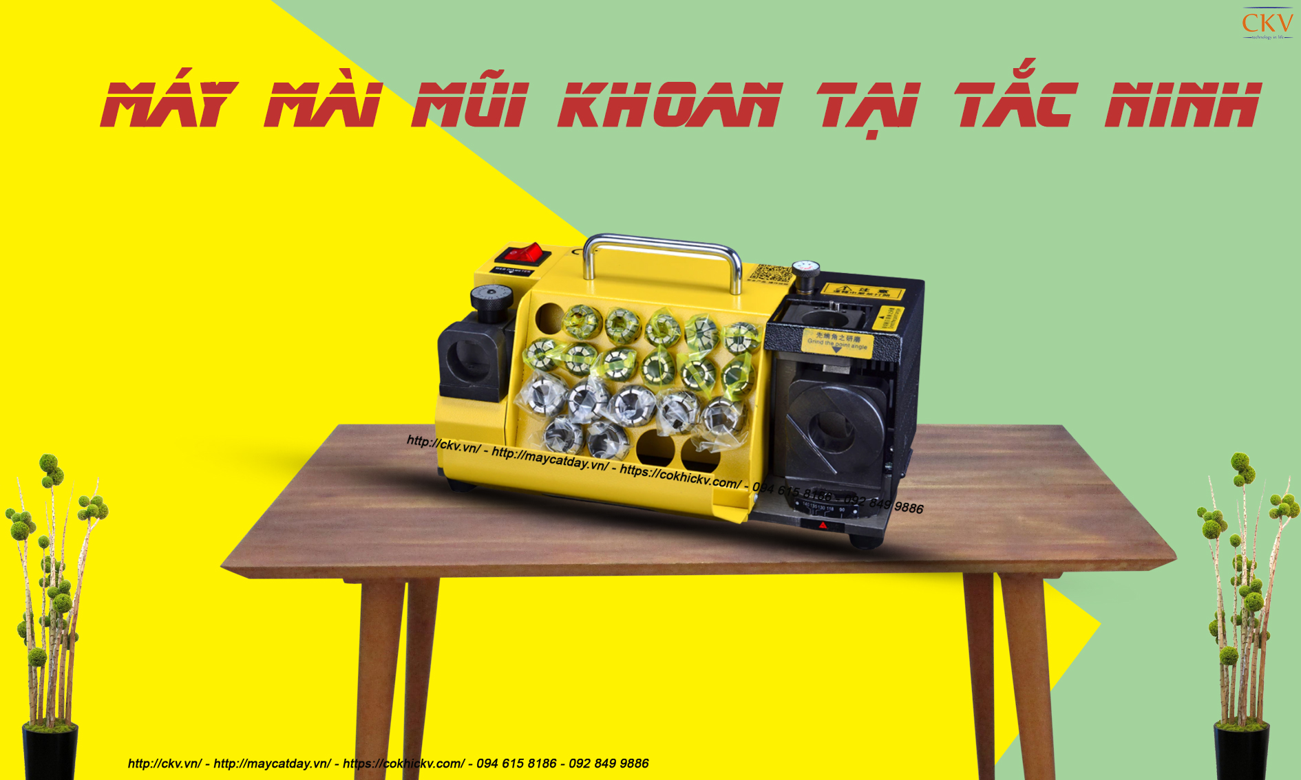 Máy mài mũi khoan nhập khẩu uy tín có bảo hành