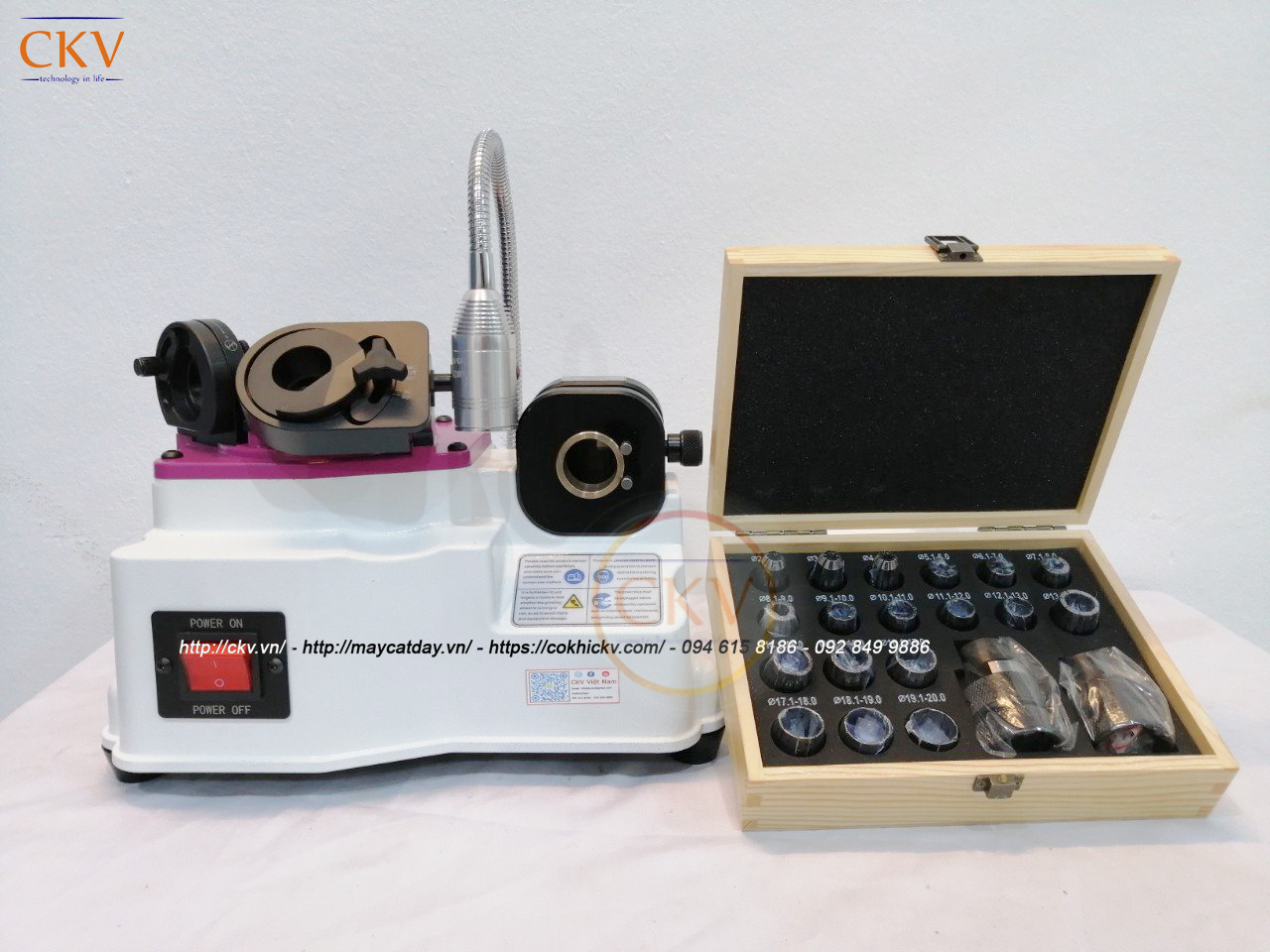 Máy mài mũi khoan cơ khí nhập khẩu chất lượng Đài Loan