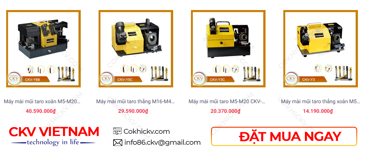 Máy mài mũi taro tại CKV VIETNAM