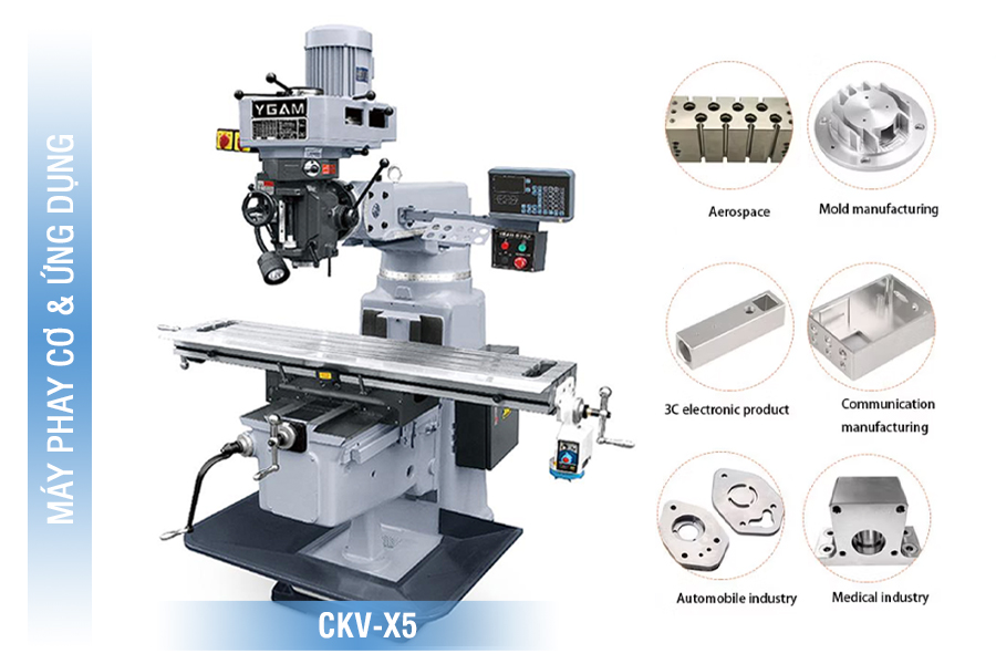 Máy phay cơ & một số ứng dụng