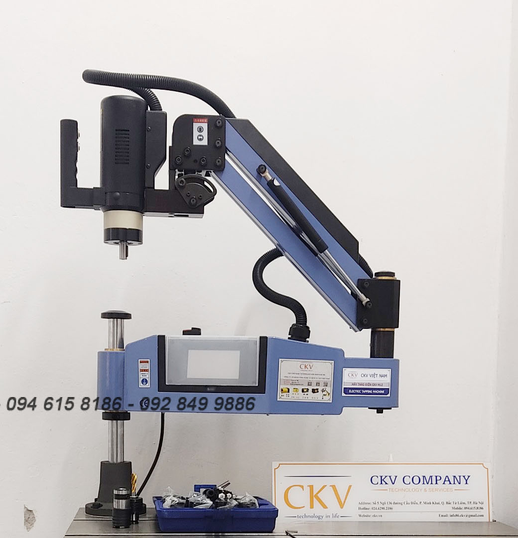 Máy taro điện tay cần servo Đài Loan màn hình cảm ứng M12