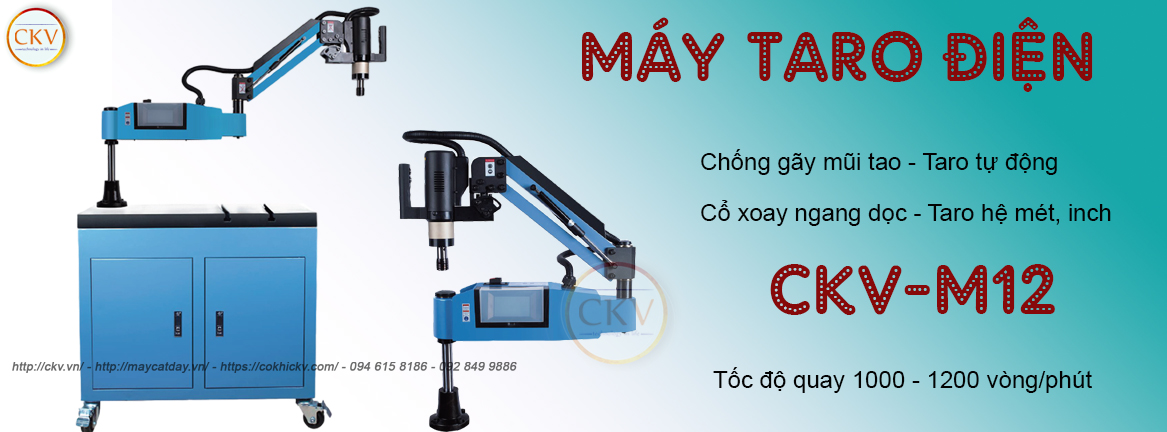 Máy taro ren điện khu vực miền Trung giá tốt chất lượng cao