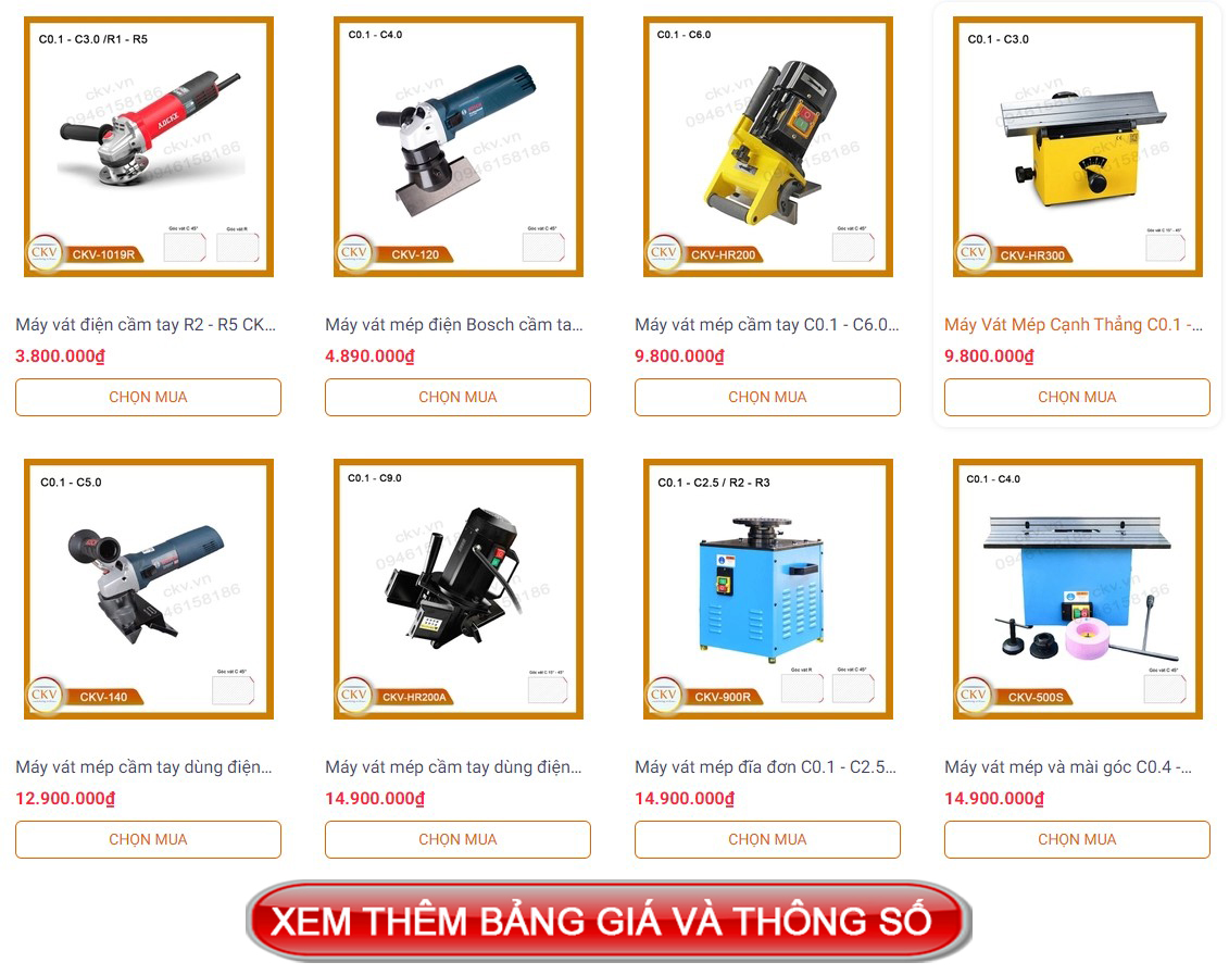 Máy vát mép chuyên dụng đa năng dùng điện an toàn