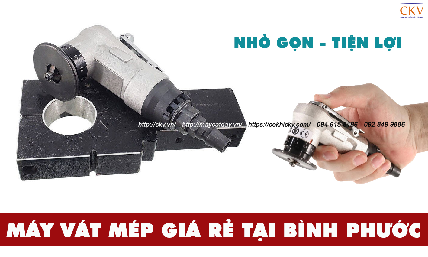 Máy vát mép cầm tay giá rẻ có bảo hành chính hãng