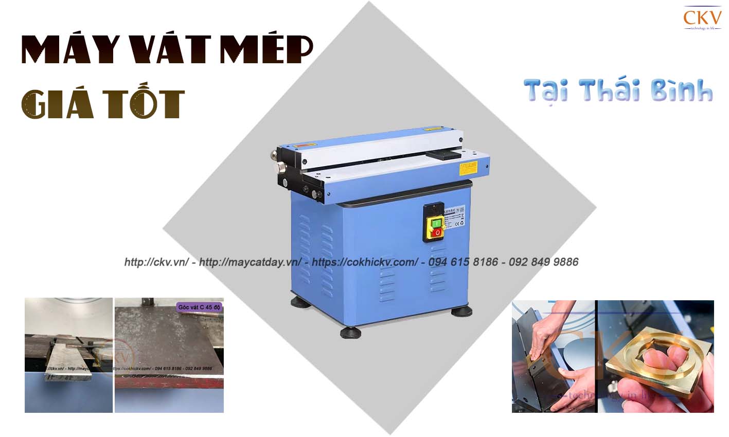 Máy vát mép cạnh thẳng góc C và R giá tốt