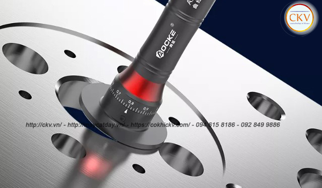 Bút máy vát mép lỗ tròn và cung CKV-207S sử dụng khí nén