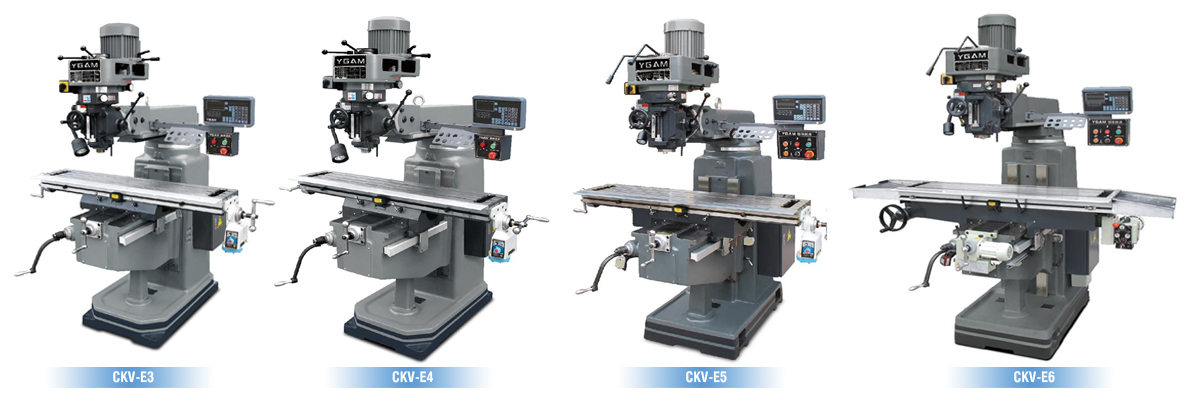 Một số model máy phay cơ đứng dòng E