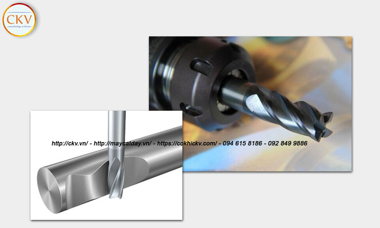 Máy mài thân me dao phay ngón bảo hành 12 tháng