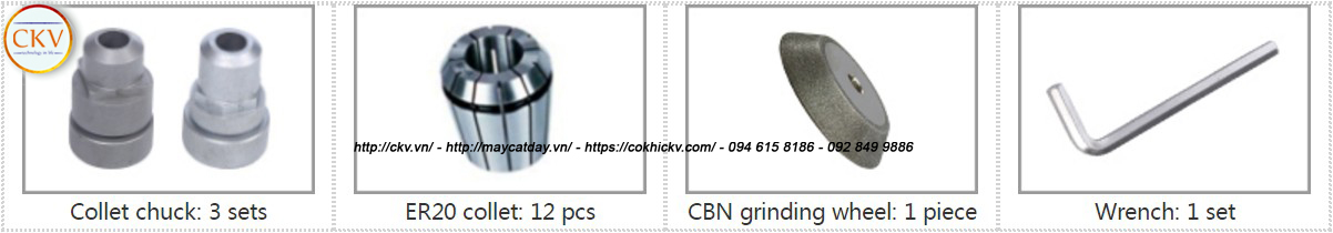 Phụ kiện máy mài dao phay ngón MR-F4A