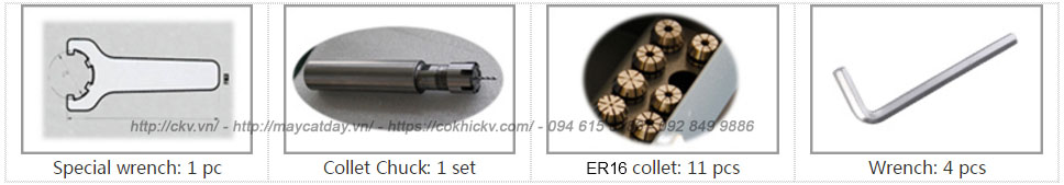 Phụ kiện Máy mài mũi khoan MRCM MR-6A