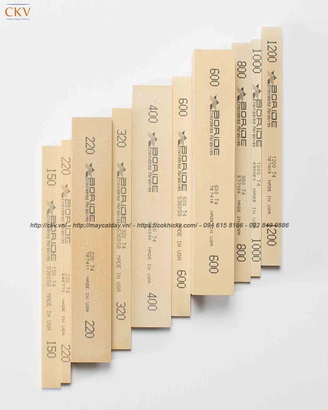 Thanh đá mài dầu Boride T4