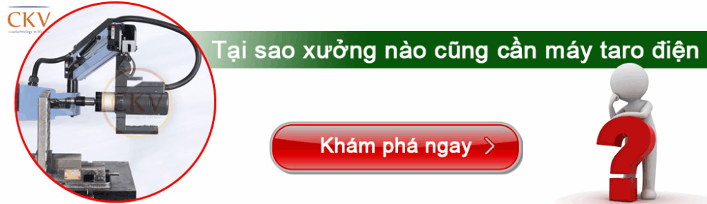 Máy taro cần điện động cơ servo Đài Loan nhập khẩu uy tín