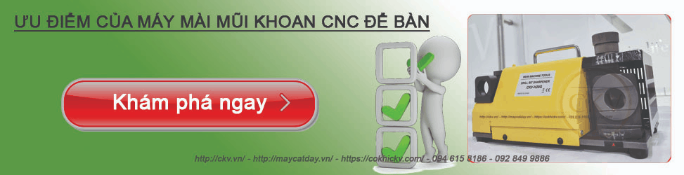Đặc tính nổi bật của các loại máy mài mũi khoan để bàn