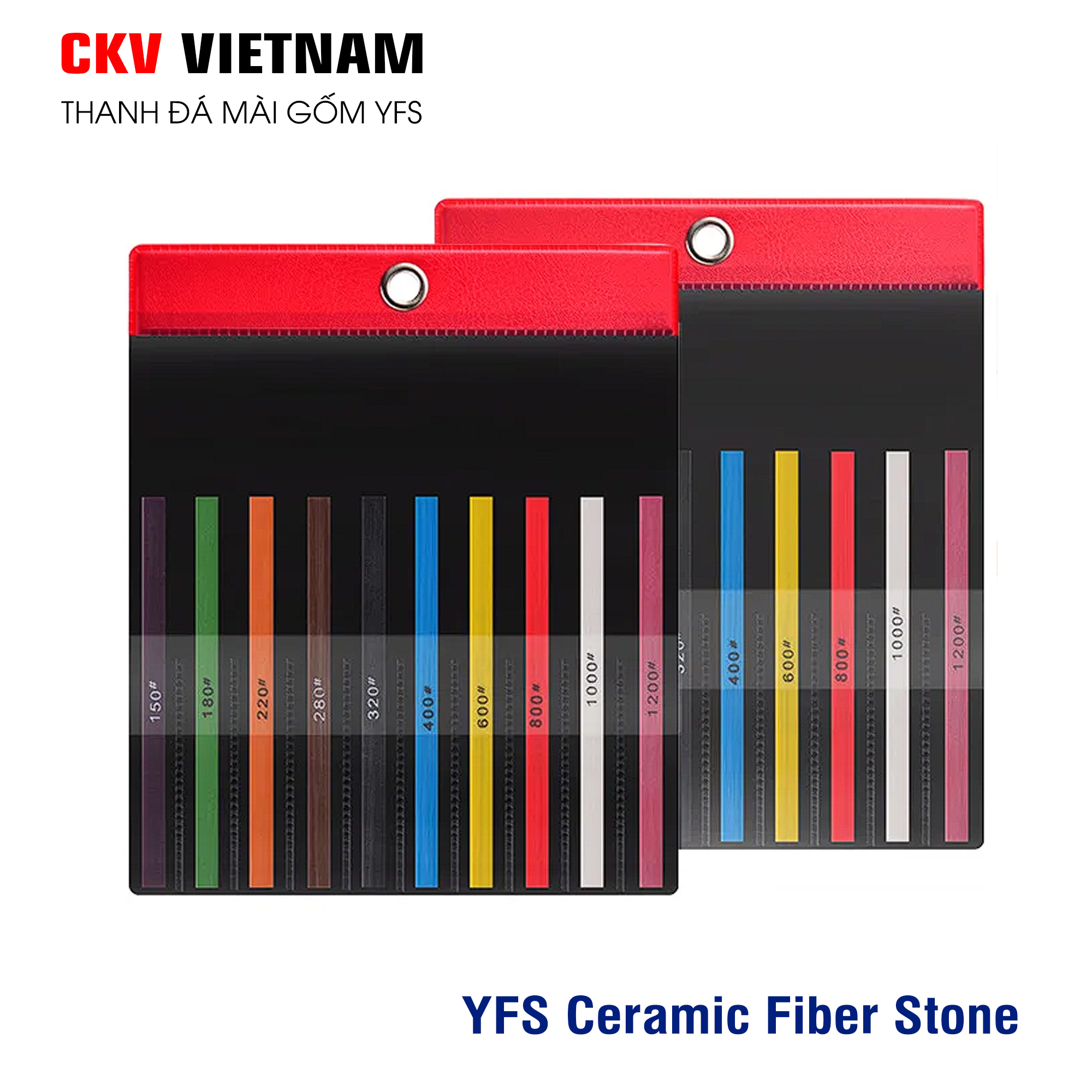 Thanh đá mài gốm YFS Ceramic Fiber Stone