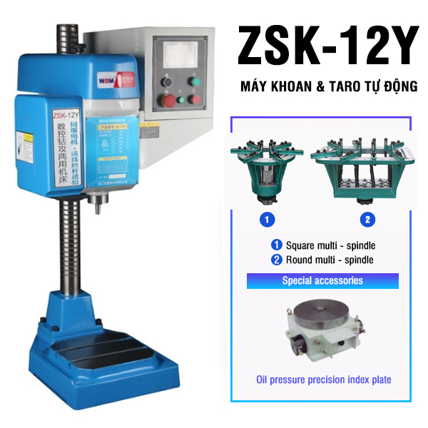 Máy khoan & taro để bàn tự động ZSK-12Y