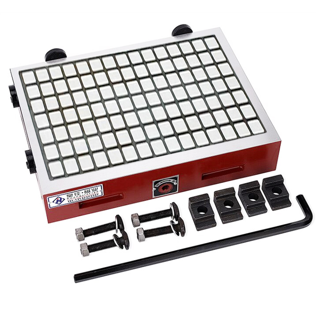 Bàn từ cơ 200x400 có 105 ô vuông từ giúp siêu hút phôi