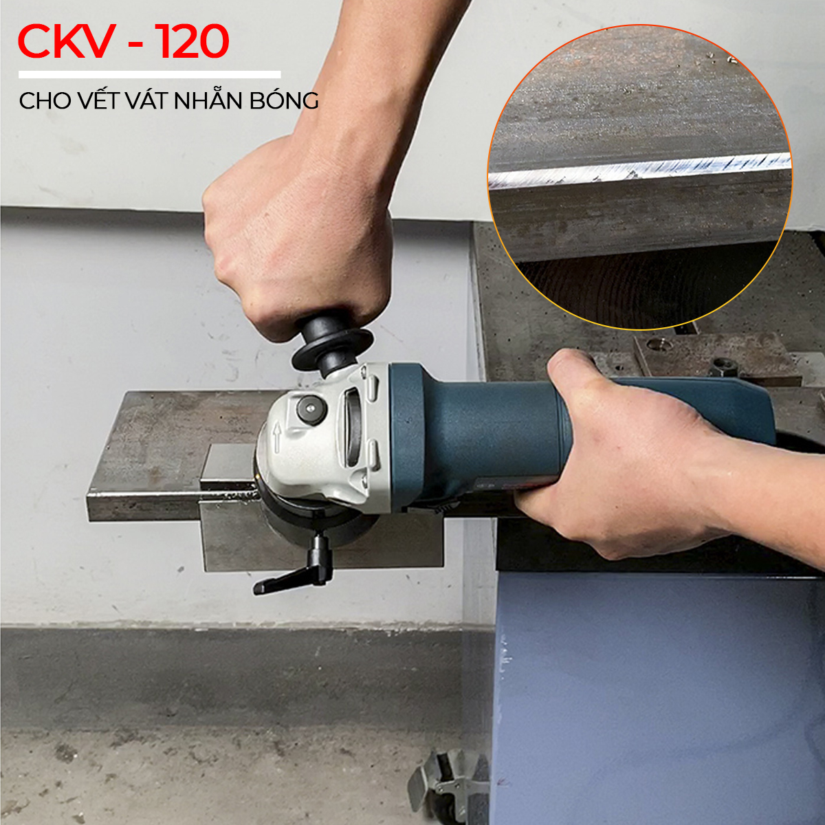 BOSCH CKV-120 chuyên vát mép thẳng, vát tấm