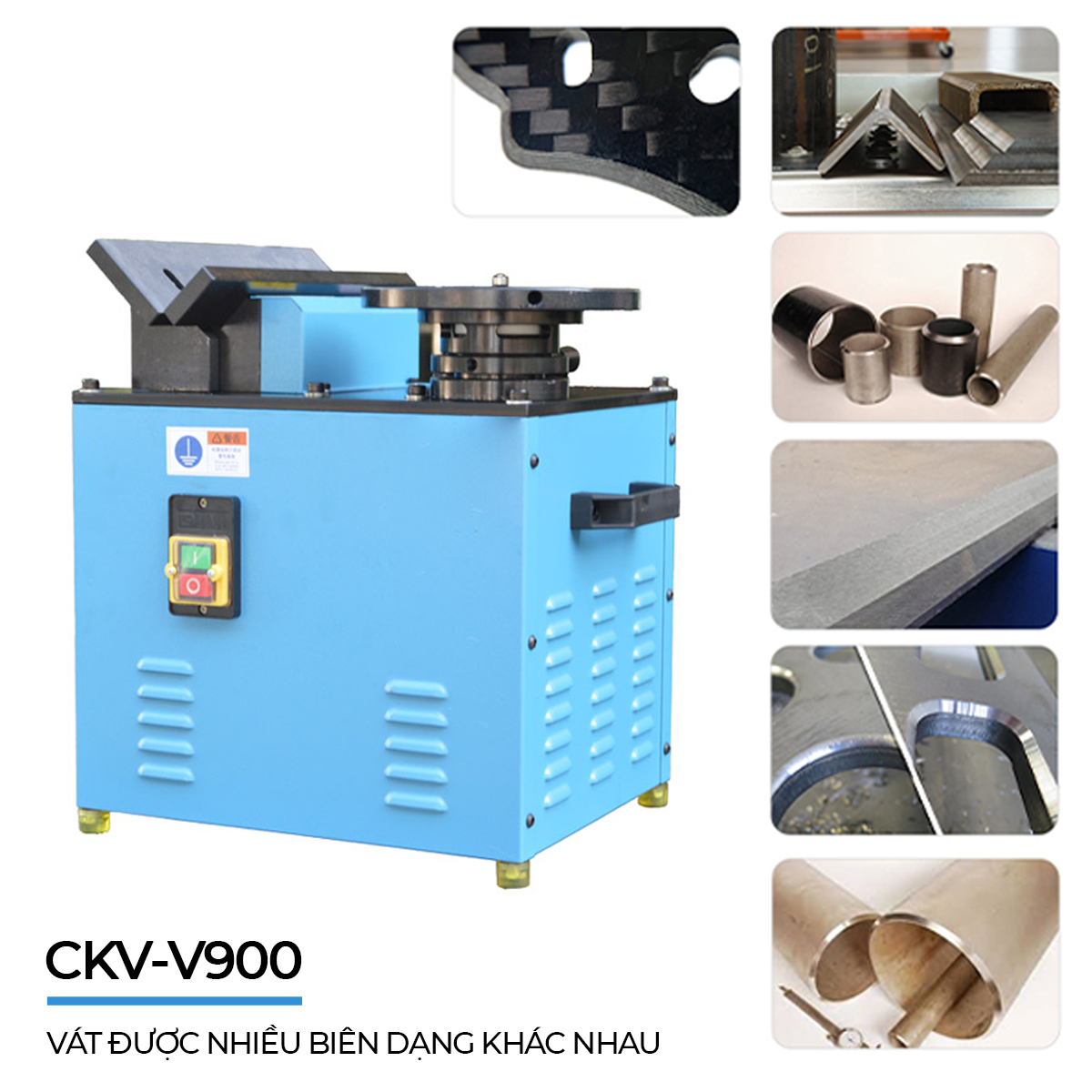 CKV-V900 là dòng máy vát mép đa năng để bàn